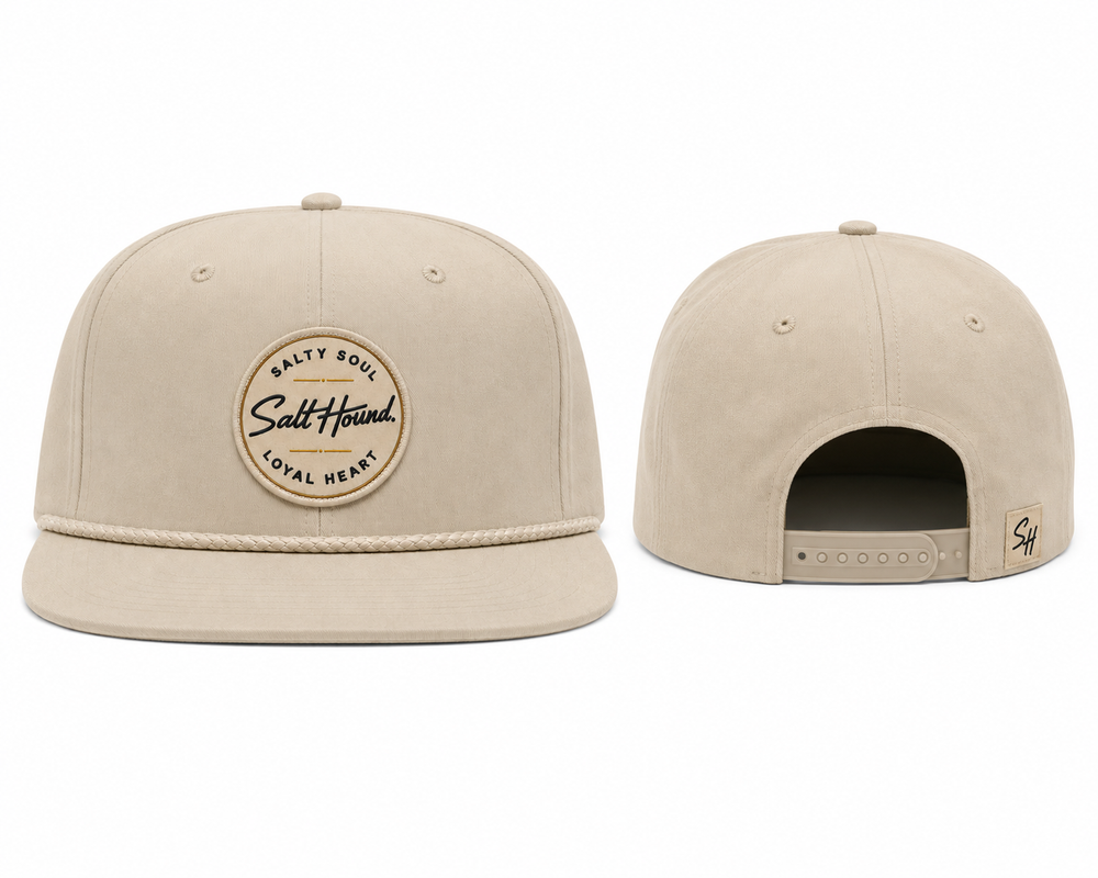 Salt Hound The Heritage Collection - Rope Hat in Vintage Cream, product view